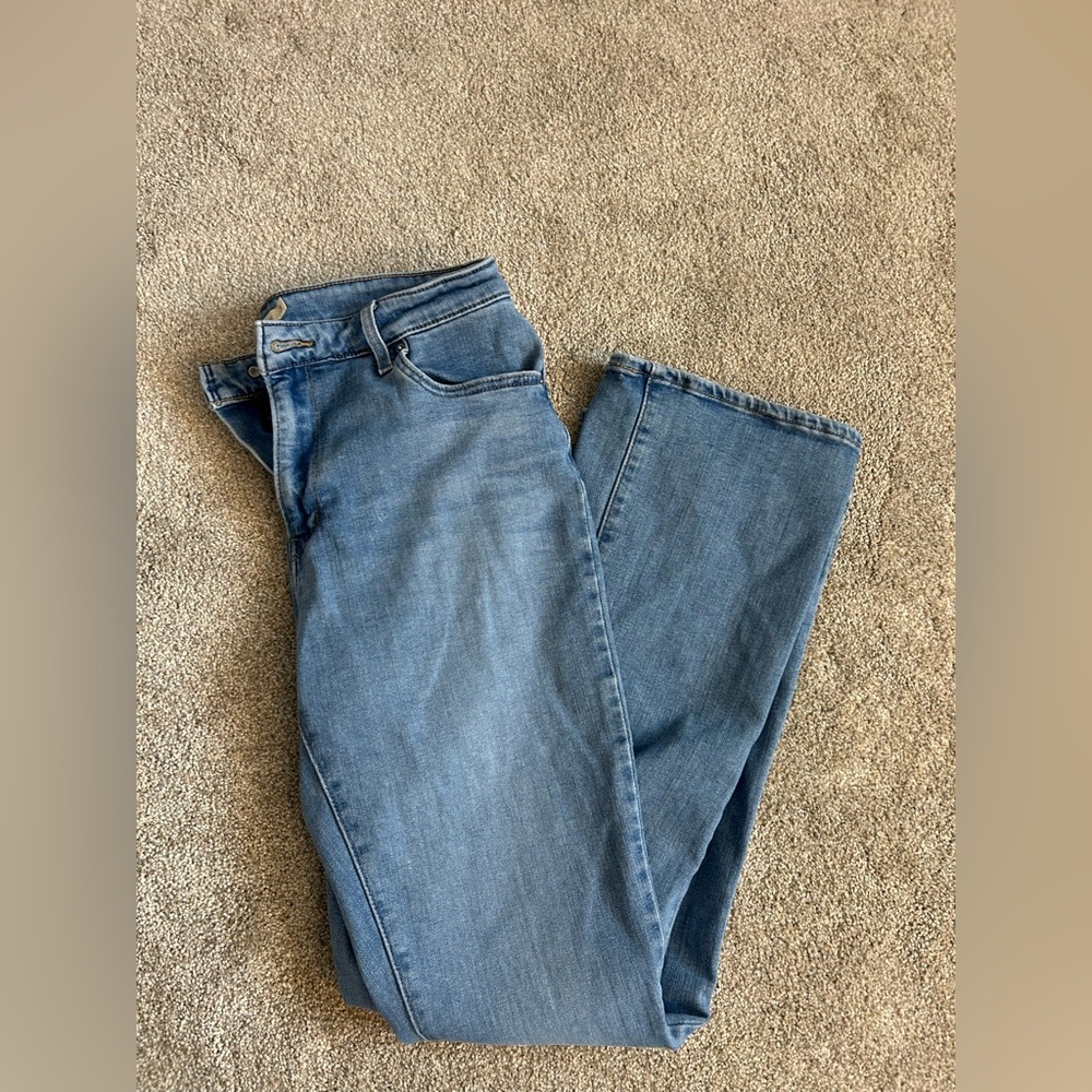 Levi’s high rise boot cut jeans